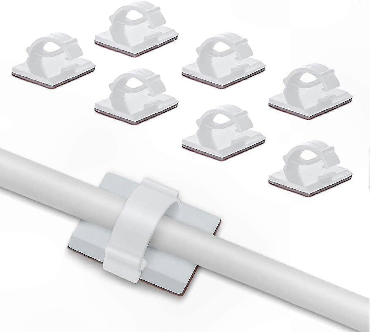 Selbstklebende Kabelclips Für Glasfaserkabel, Verstellbarer Kabelorganisator, Kabelmanagement Für Zuhause Und Büro (30er-packung)