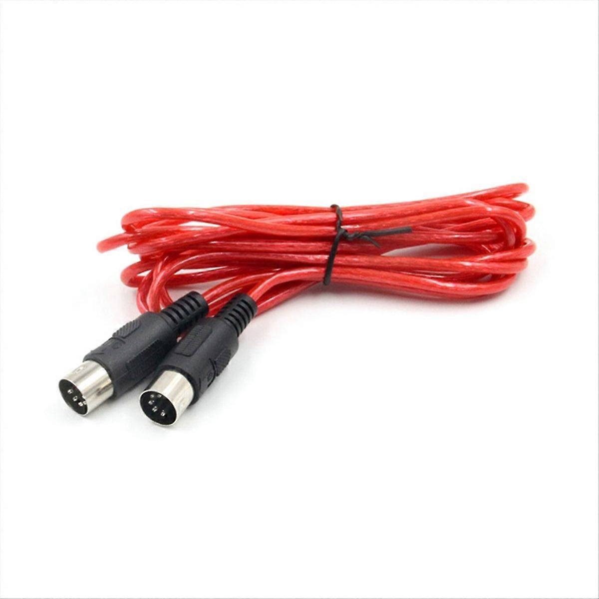 3 M Langes Midi-kabel (stecker Auf Stecker), 5-poliges Verlängerungskabel Für Keyboard, Synthesizer Und Audio-interface, Robuster Stecker