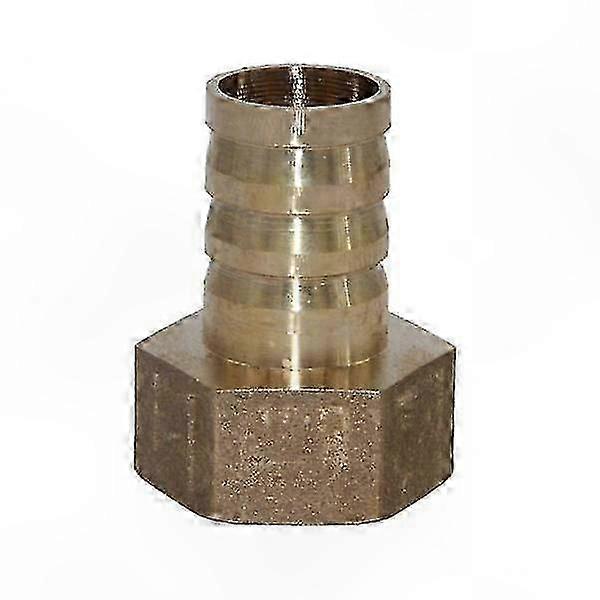 Messing-rohrverschraubung, 2 Stück, 19 Mm Schraubgewinde 3/4 Npt-innengewinde, Adapteranschluss Für Wasserdurchfluss
