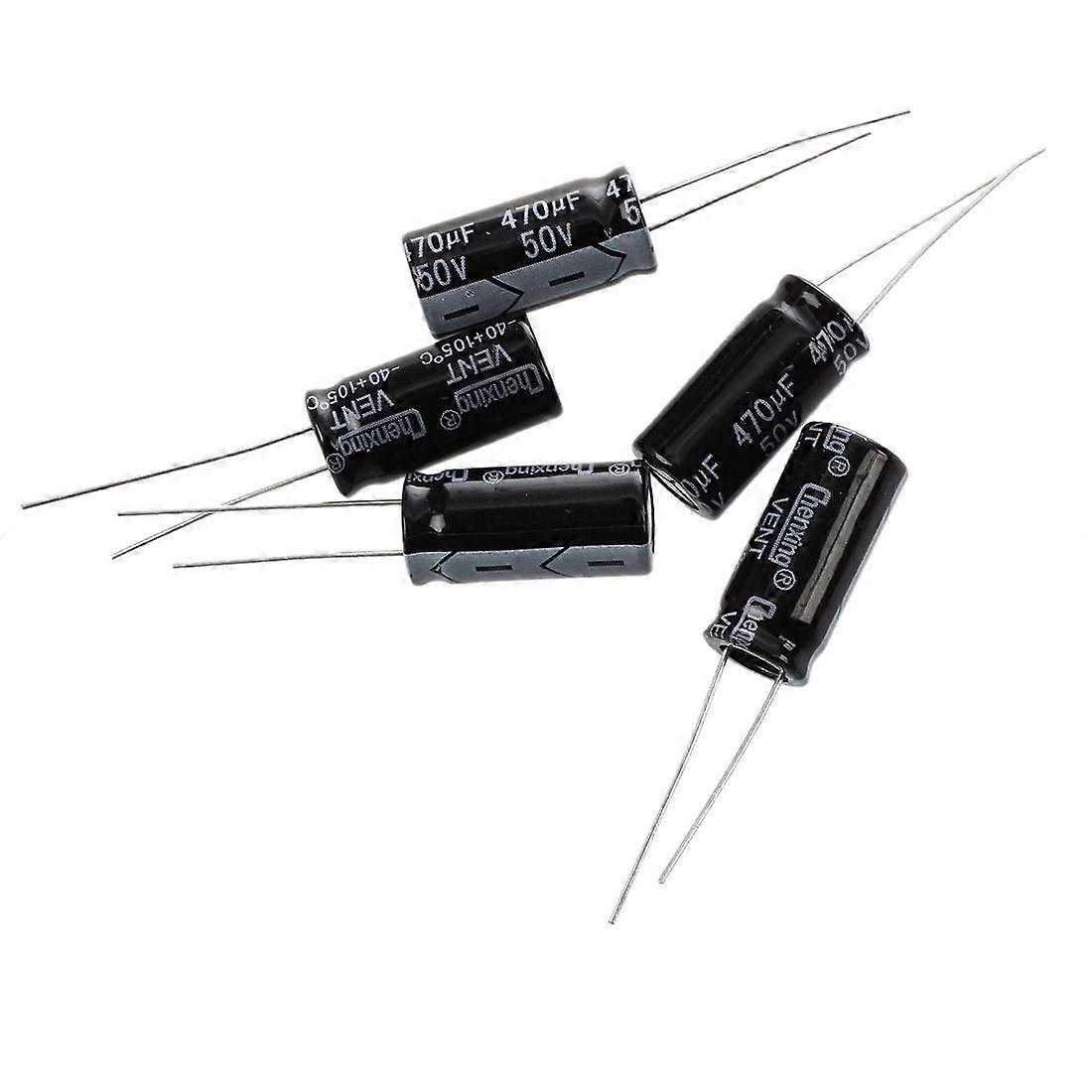5 Radial-elektrolytkondensatoren 470µf 50v 105°c 10x20mm Los