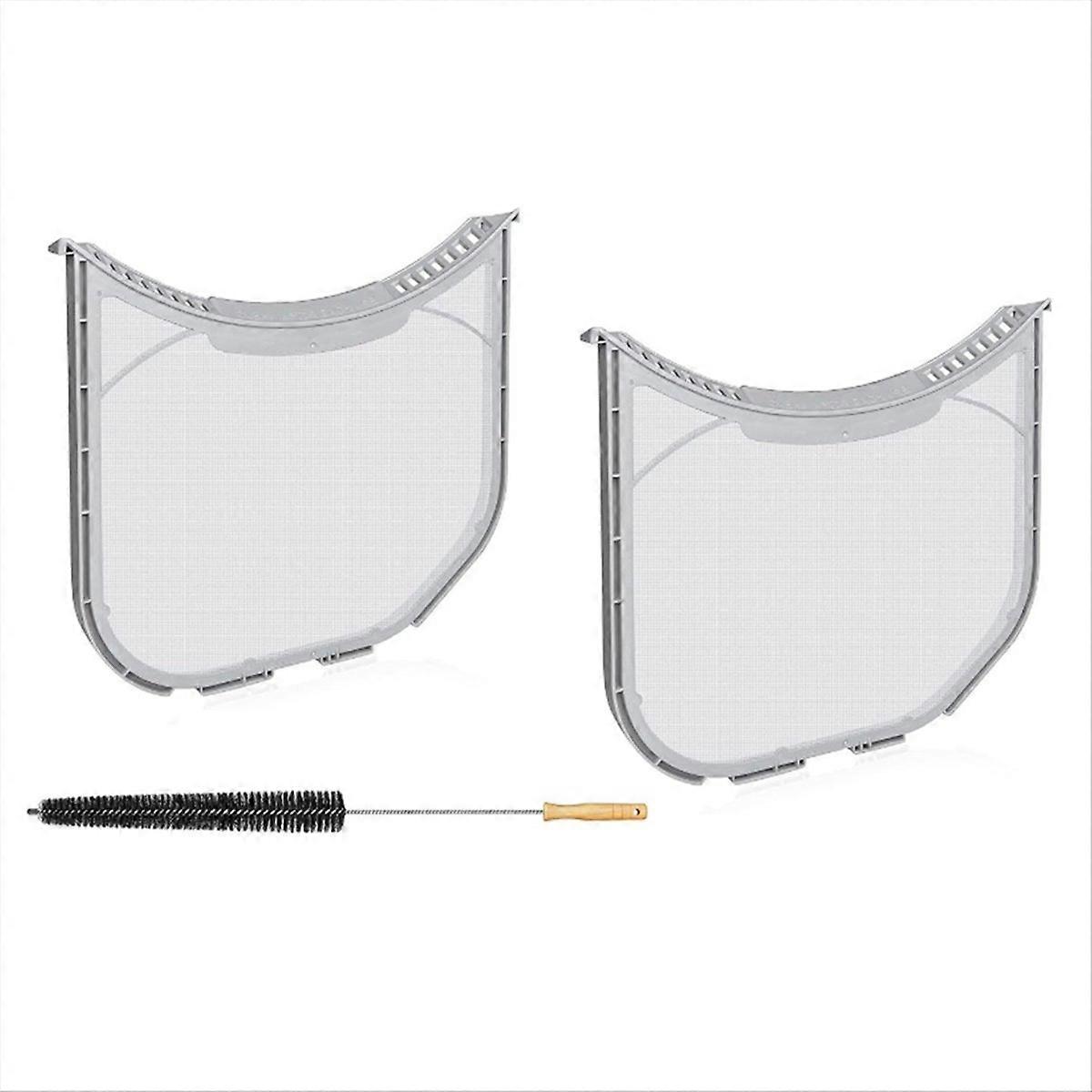 Adq566564 Flusenfilter Mit Bürste, Kompatibel Mit Wäschetrocknern Und Mit Kerben, Ersatzteil, Leicht Zu Reinigen, 1 Stück, Langlebige Qualität, Perfekter Ersatz