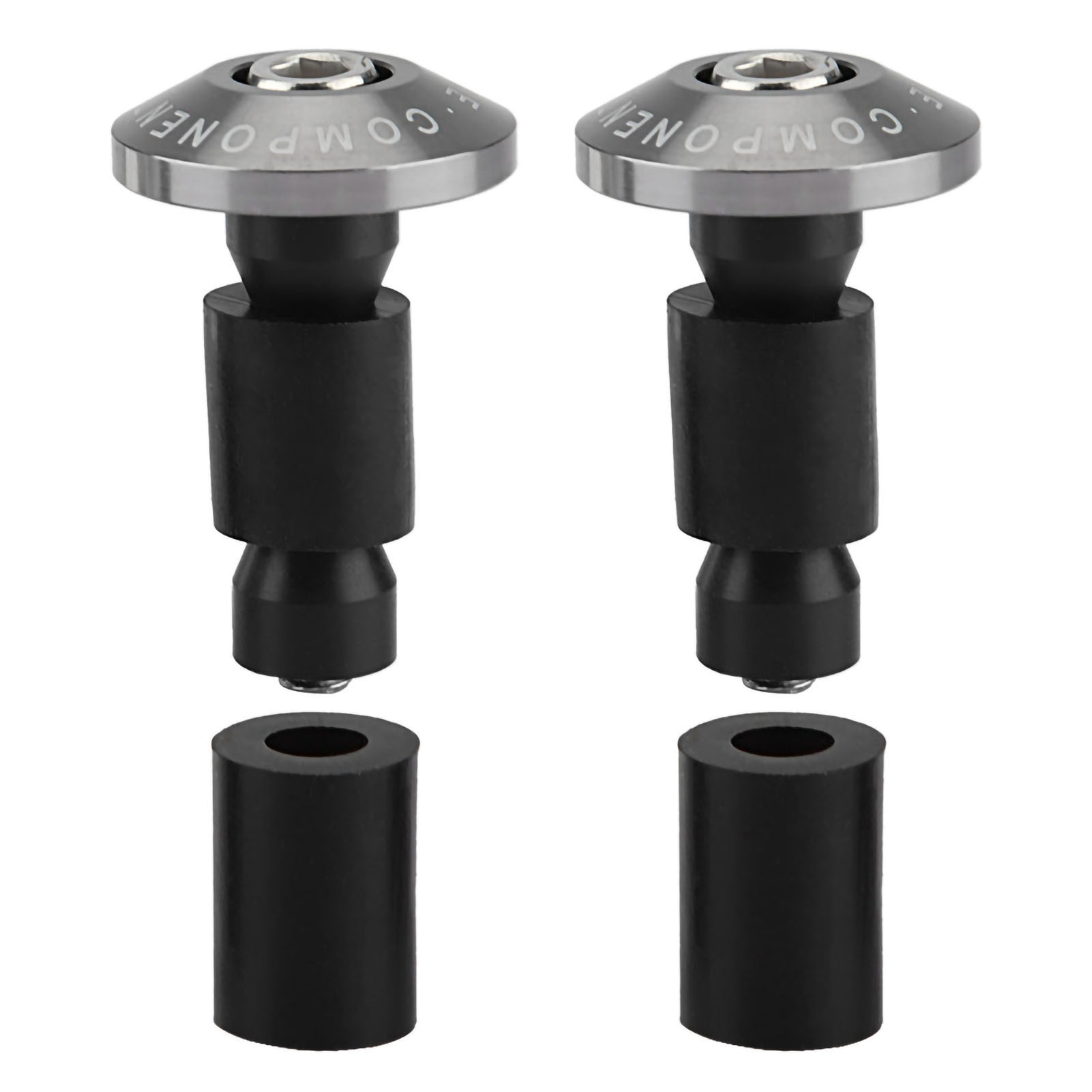 22 Mm 7/8 Zoll Titan-lenkerendkappen Für Motorräder, Geeignet Für Renn-, Atv- Und Offroad-fahrzeuge