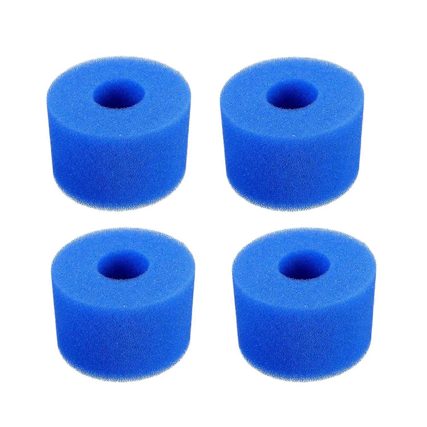 4x Schaumstofffilter Für S1, Waschbar Und Wiederverwendbar, Poolzubehör, Ersatzschwamm, Kompatibel Mit Filteranlagen