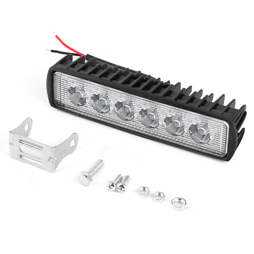 18w 800lm 6-led Arbeitsscheinwerfer Nebelscheinwerfer Für Motorrad Offroad-lkw