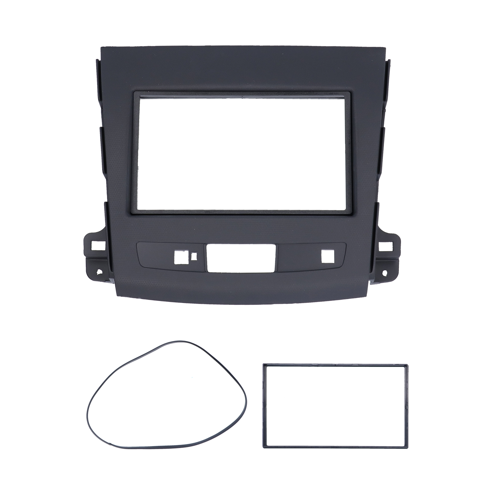 Einbaurahmen Für 2-din-autoradio Mit Gps-navigation Für Mitsubishi Outlander (2008–2012), Blende Mit Stereo-bildschirm