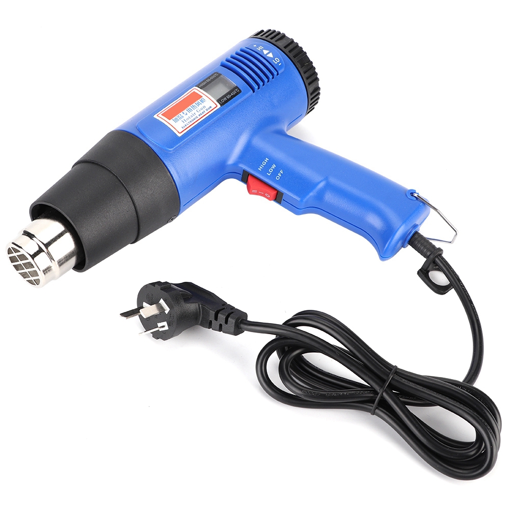 Heißluftpistole Tw-107, Zweistufige Geschwindigkeits- Und Temperaturregelung, 220v Industriegerät Mit Au-stecker.