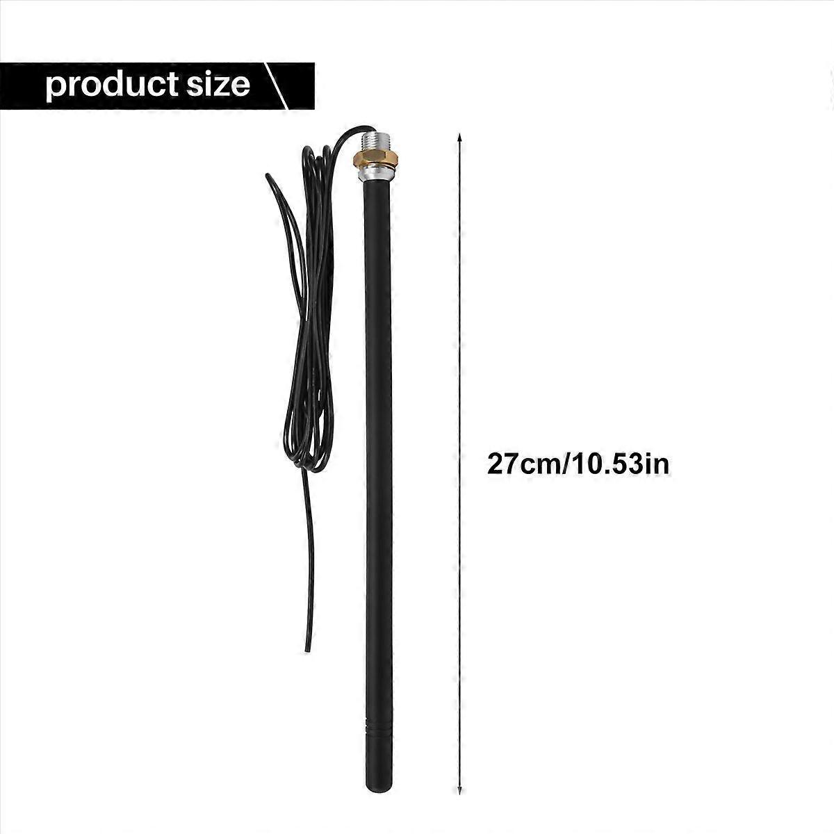 Außenantenne 433,92 Mhz Mit Rg174-kabel, Signalverstärkung Für Empfänger, Reichweitenerhöhung, Robustes Außenantennen-set, Standardanschluss, Optimale Leistung.