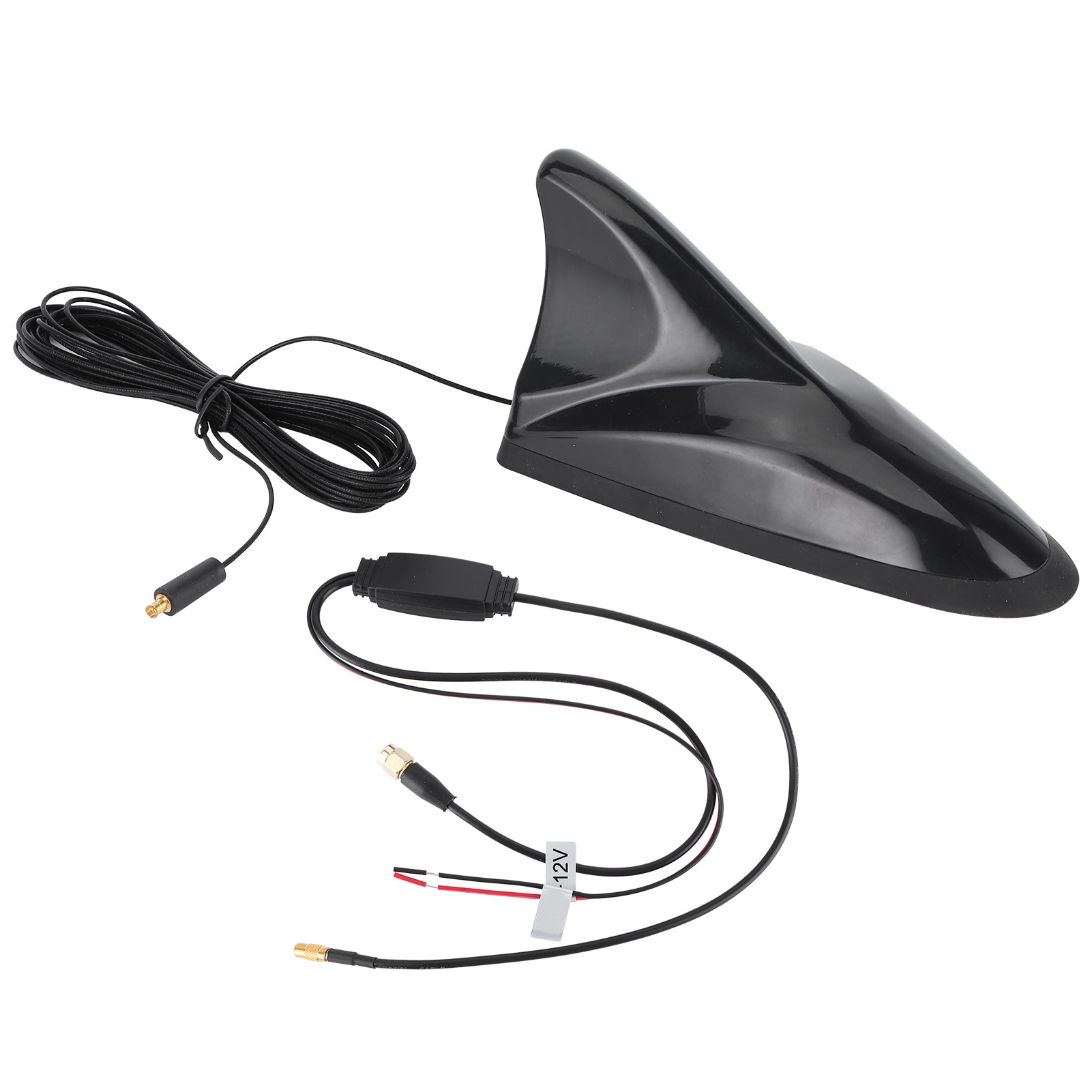 Universelle Digitale Haifischflossenantenne Für Autoradio Und Fernseher, Kompatibel Mit Atsc Isdb Dtmb, Inklusive Kabel.