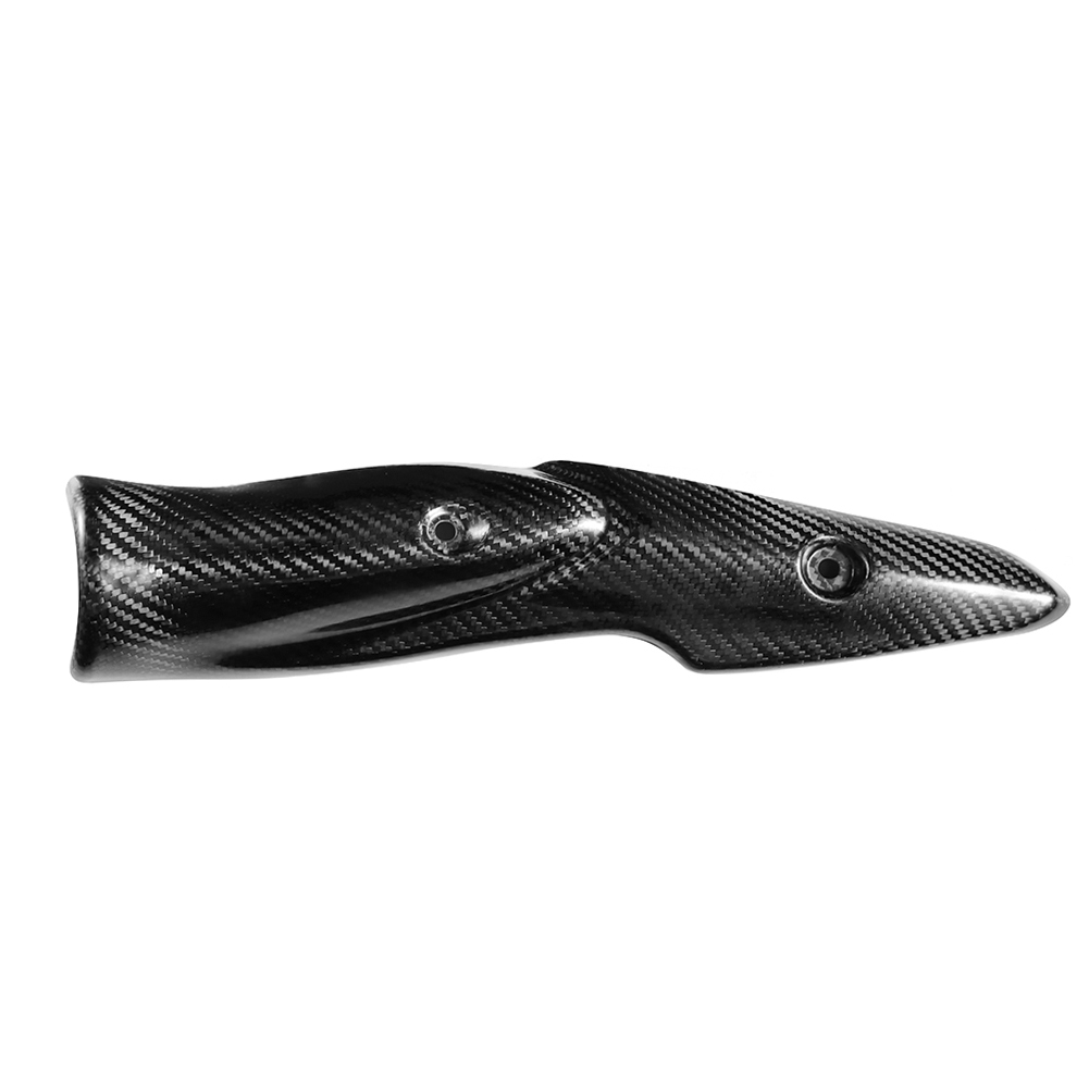 Hitzeschutz Aus Kohlefaser Für Motorradauspuff, Schalldämpferabdeckung Kompatibel Mit Kawasaki Z900 17-19