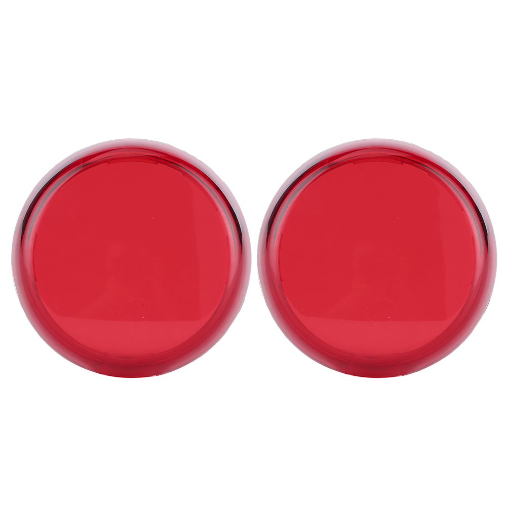 2 Stück Motorrad-blinkerabdeckungen Aus Kunststoff, 50 Mm, Für 883 1200 Touring