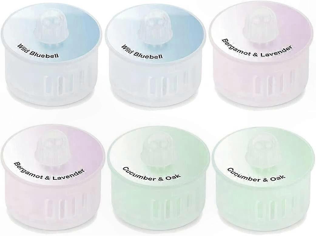 6er-pack Duftkartuschen Für Ecovacs Deebot T9 Saugroboter, Kompatible Duftnachfüllungen, Ersatzteile, Dezente Duftverteilung