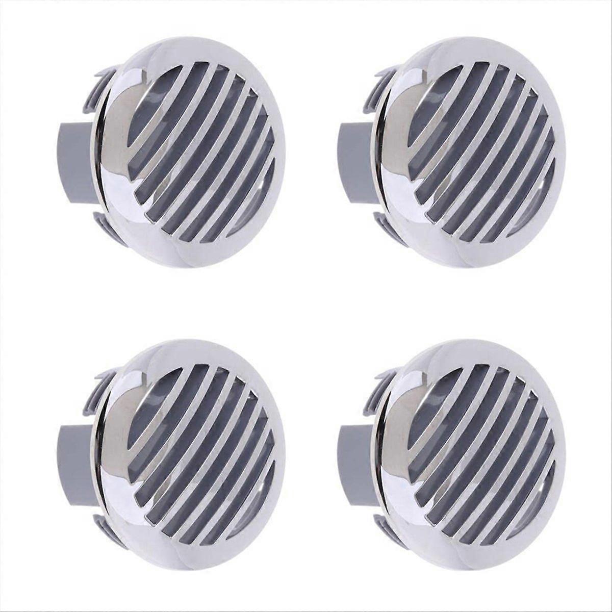 4 Lüftergitter Aus Seewasserbeständigem Edelstahl 316, 76 Mm, Bootslüftung, 4er-set, Korrosionsbeständige Abdeckung, 3 Zoll