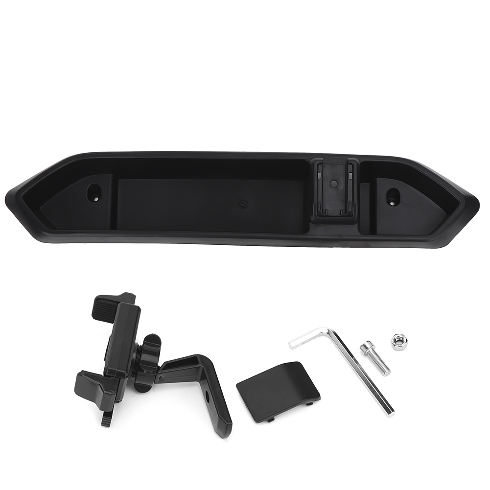 360°-halterung Mit Aufbewahrungsbox Für Jeep Wrangler Jl 2018-2019, Drehbarer Handyhalter