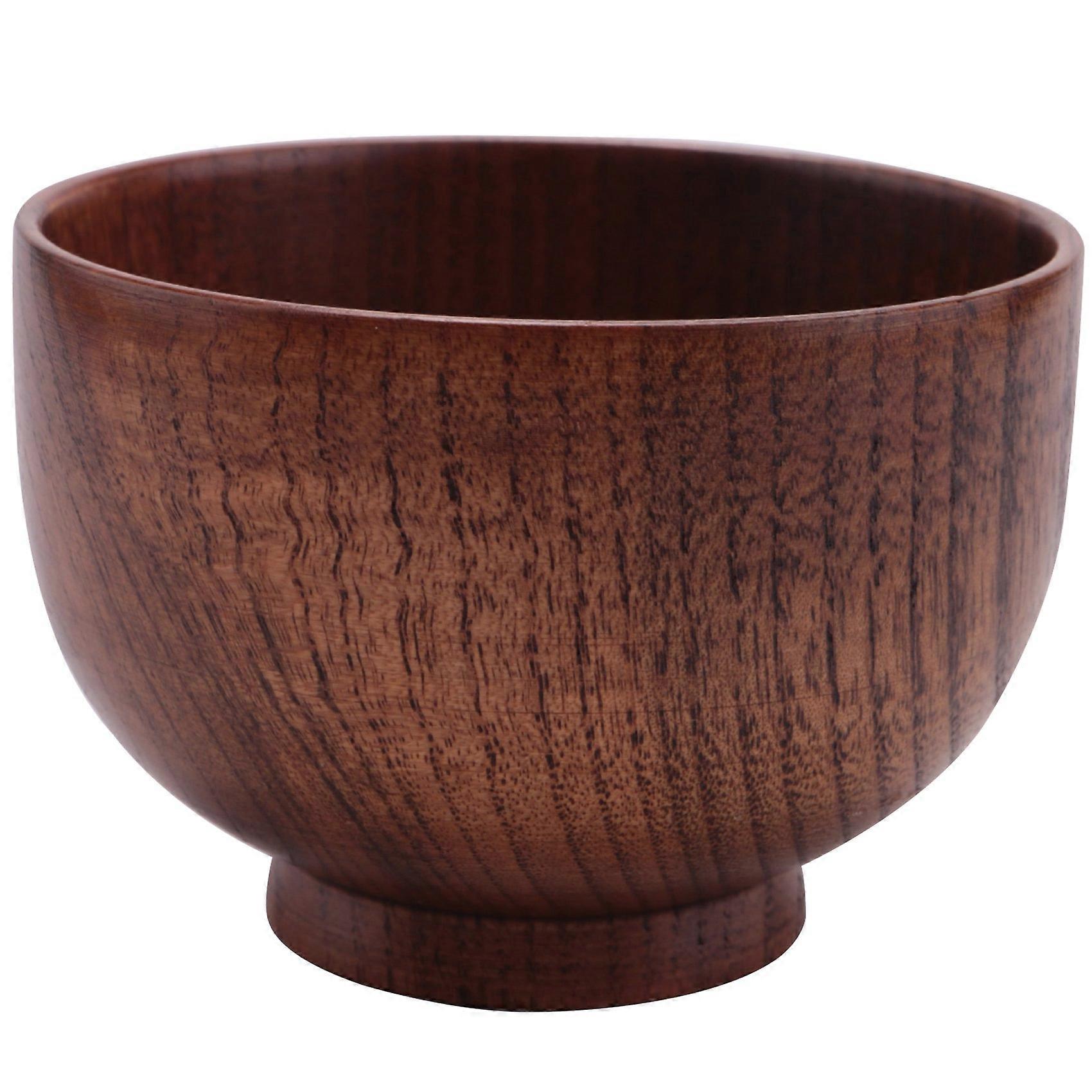 Suppenschüssel Aus Holz, Gesundes Geschirr, Natürliche Salatschüssel Für Den Täglichen Gebrauch, Speiseschüssel Aus Massivholz, Ideal Für Familienessen
