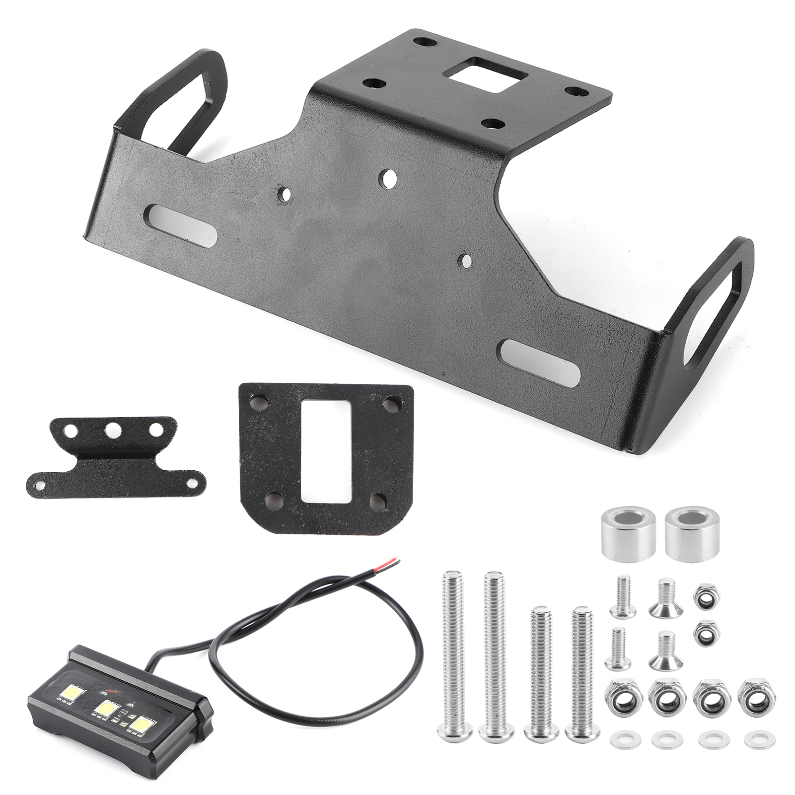 Kennzeichenhalterung Hinten Mit Led-beleuchtung Für Kawasaki Z800 2013-2018
