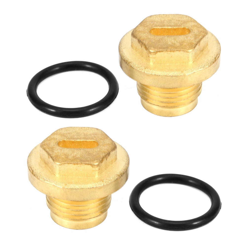 2 Messing-differentialablassschrauben Mit O-ring, Kompatibel Mit Land Rover Discovery 2