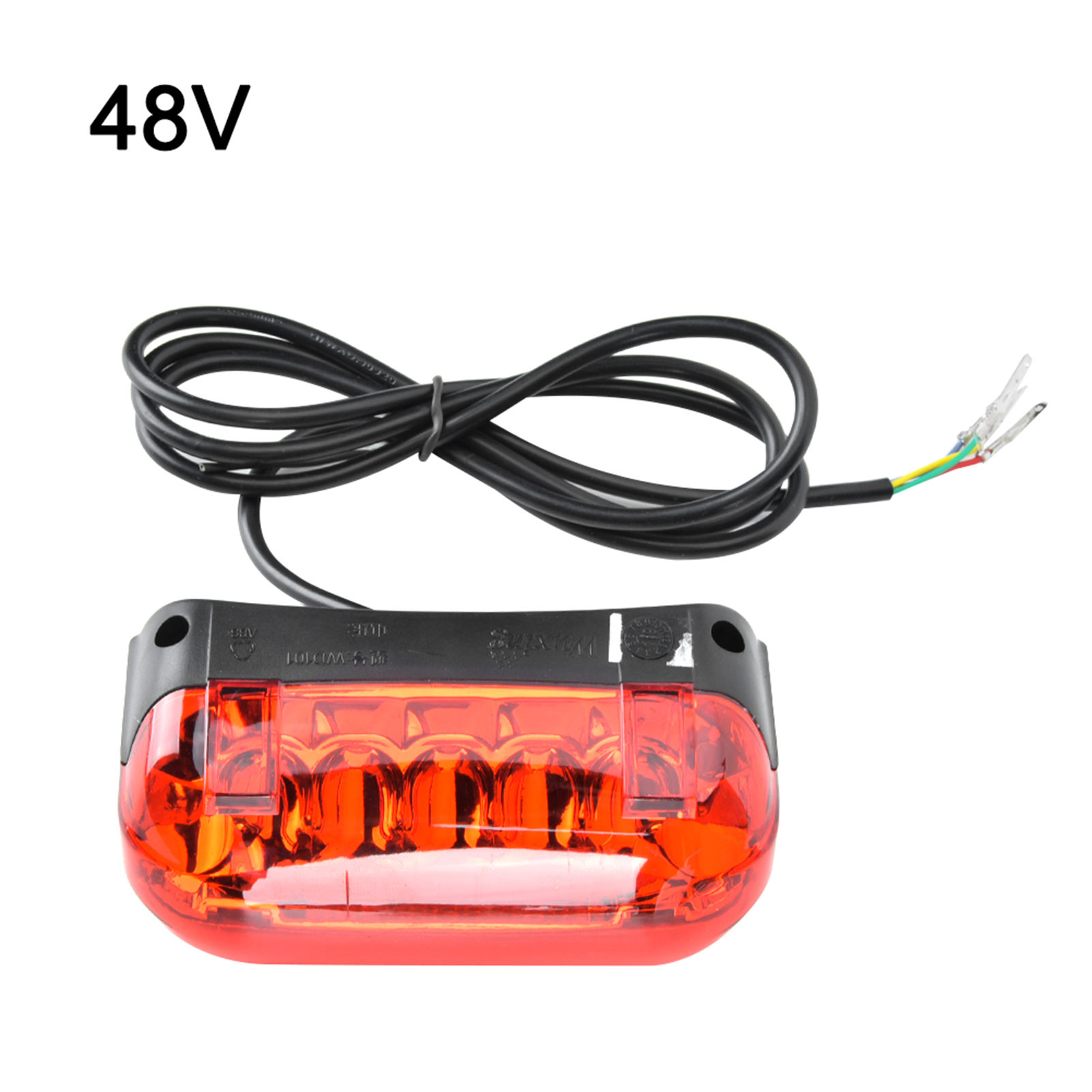 2-in-1 Smart-motorradrücklicht Für 48v-elektroroller, Universelles Bremslicht Für Elektrofahrräder