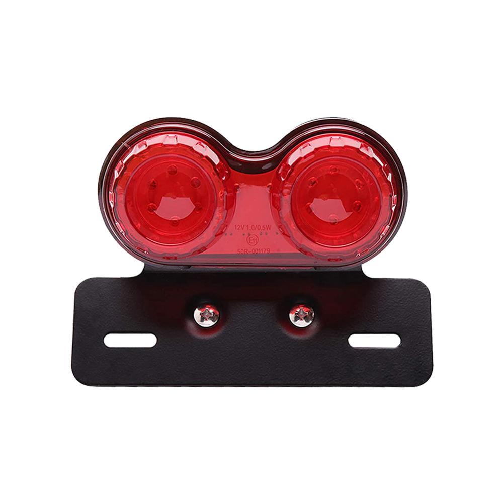 Led-motorradrücklicht, Integrierter Blinker, Kennzeichenbeleuchtung, Universelles Bremslicht.