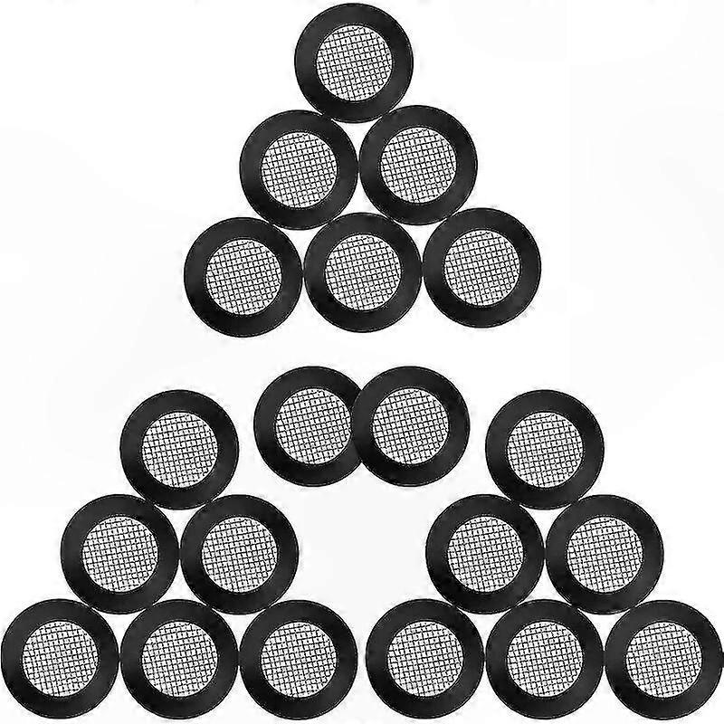 Packung Mit 20 O-ringen Für 1/2-zoll-duschköpfe, Edelstahl-filterscheibe Mit Gummidichtung Und 40-mesh-sieb
