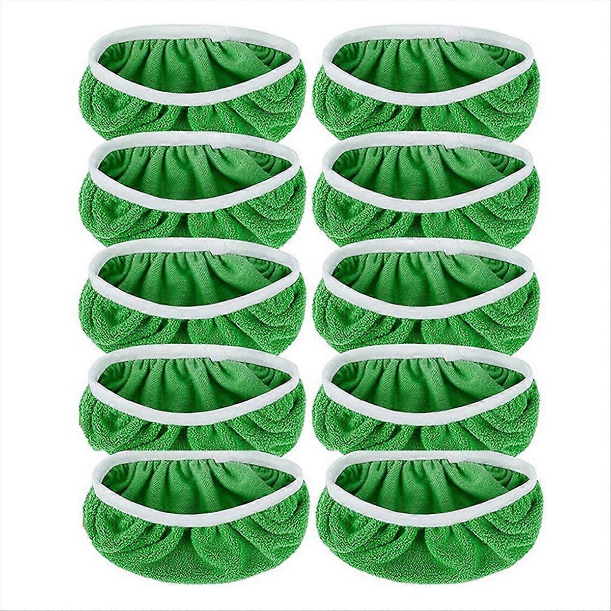 10-teiliges Trockenwischmopp-set, Wischkopfbezüge Für Staubsauger, Austauschbare Wischkopf-reinigungstücher, Wartungszubehör, 10er-packung