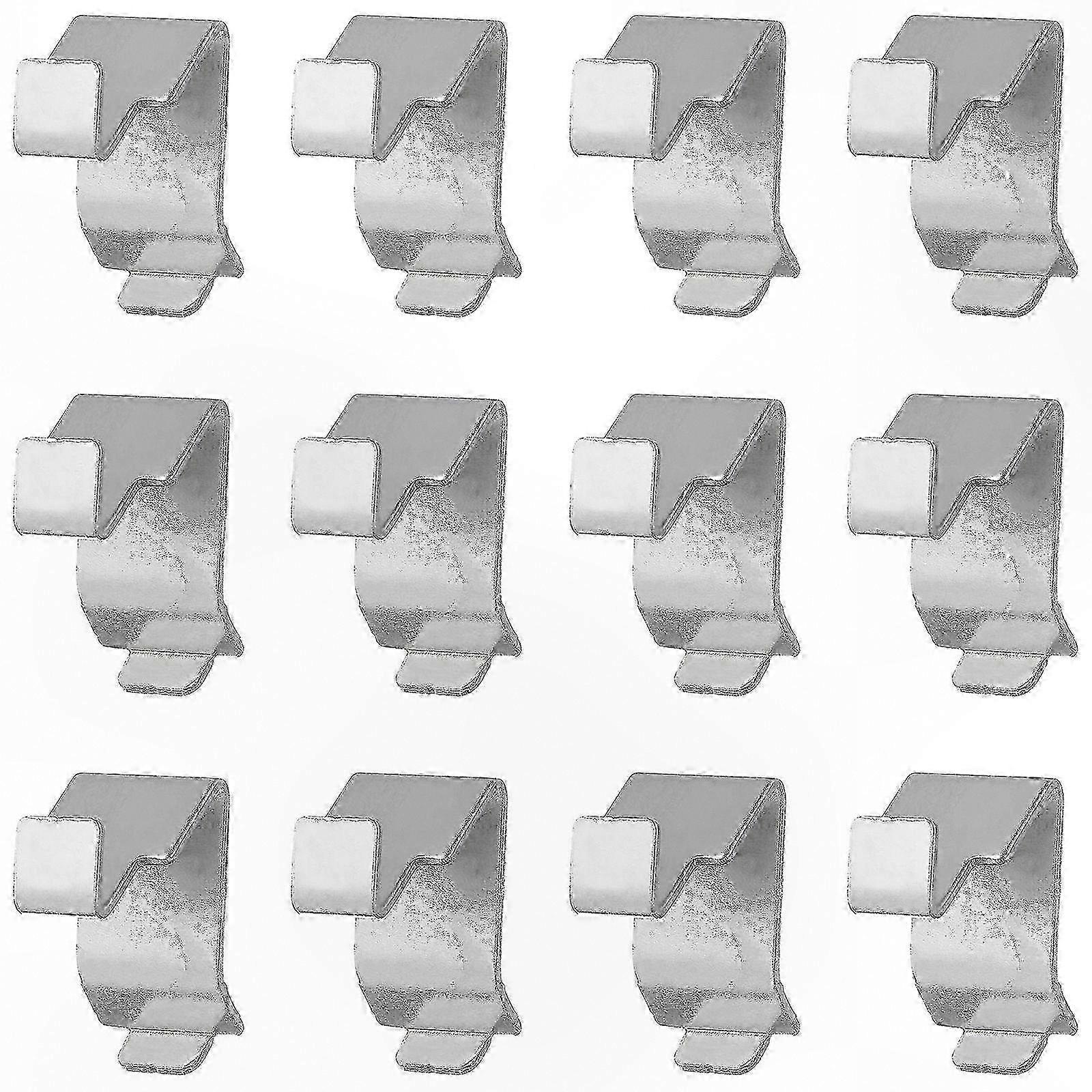 Robuste Metallregalwinkel, 12er-pack Clips Für Schrankregale, Langlebige Aufbewahrungslösungen