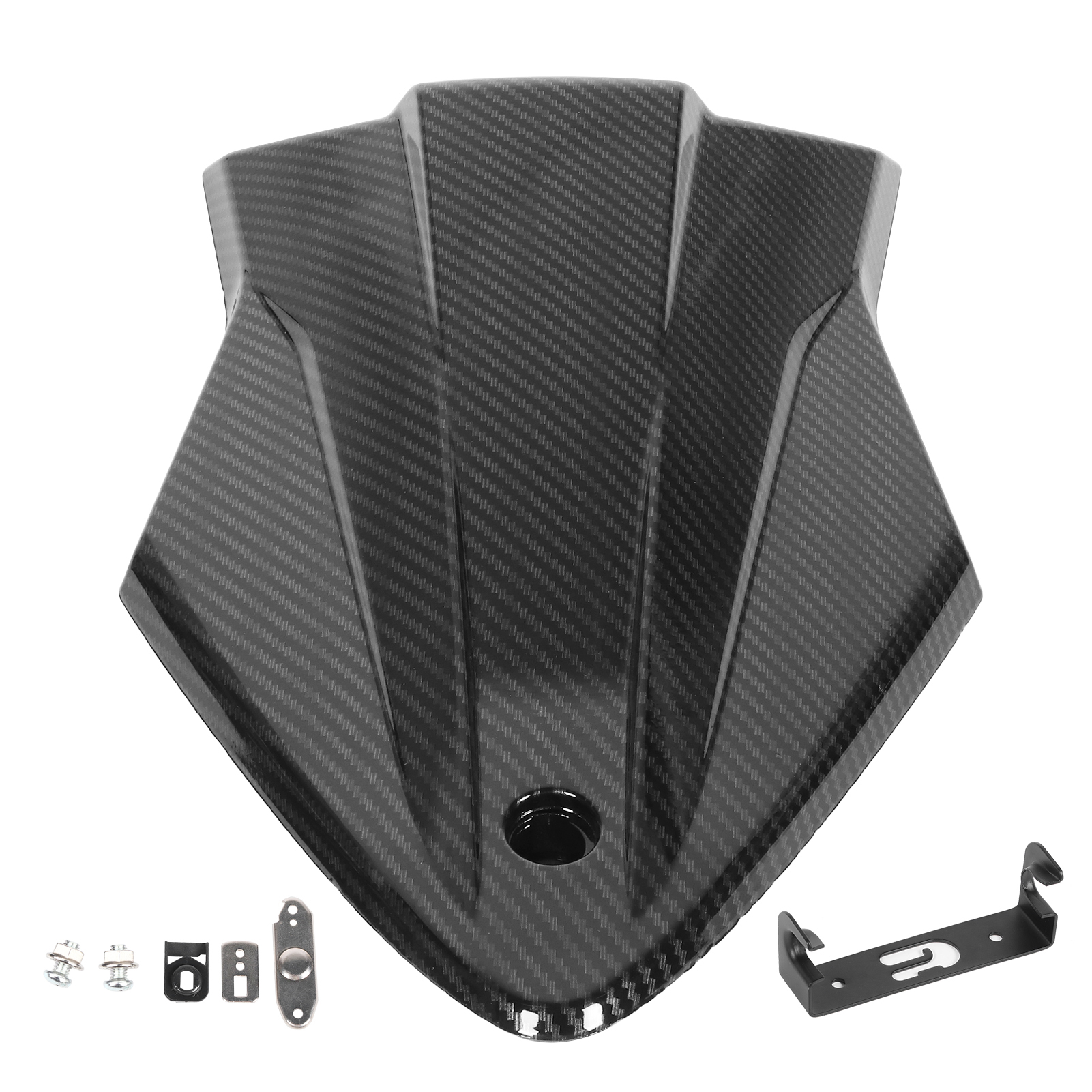 Carbonfaserstruktur Für Motorrad-soziussitzverkleidung Mit Befestigungsmaterial, Passend Für S1000r S1000rr 2015-2019