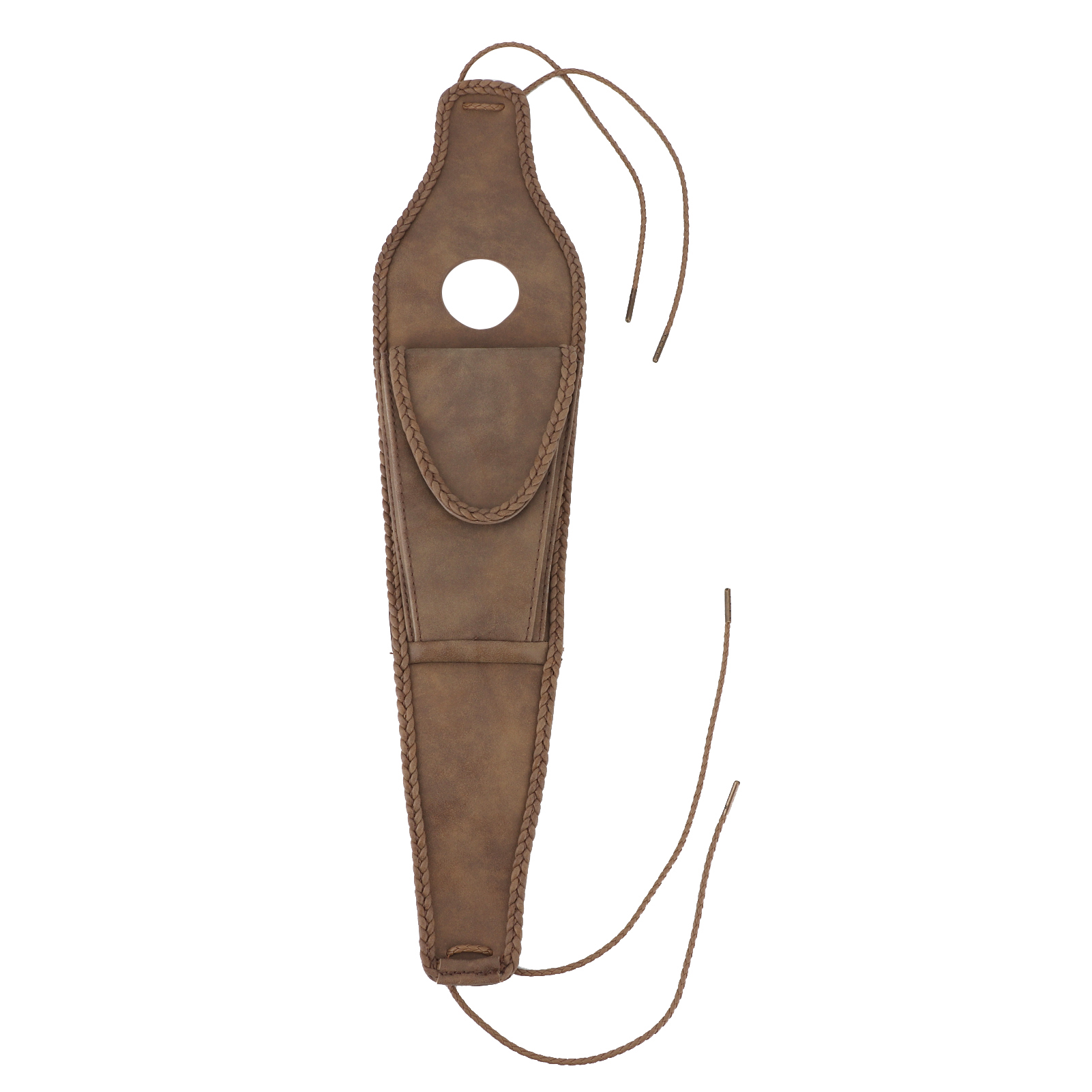 Kraftstofftankabdeckung Aus Pu-leder Mit Tasche, Geflochtener Seileinfassung, Passend Für Xl 883 1200 48.