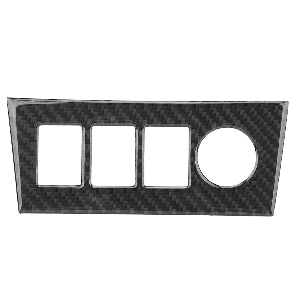 Carbonfaser-aufkleber Für Zigarettenanzünderblende, Mittelkonsolen-innenausstattung, Autozubehör Kompatibel Mit Toyota Rav4 2006-2012