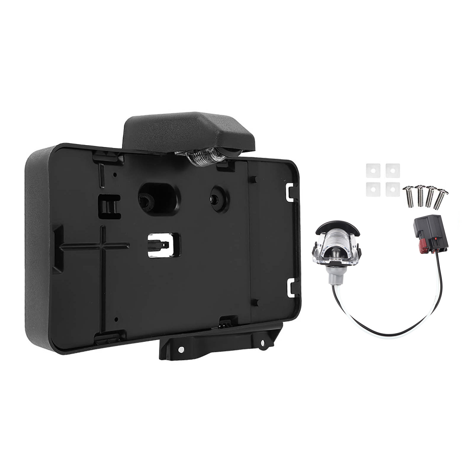 Kennzeichenhalterung Hinten Mit Beleuchtung 68048605aa Für Jeep Wrangler Jk 2007-2018