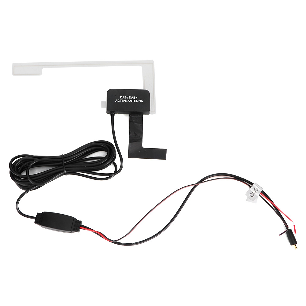 Mcx 3-meter-dab-digitalradioantenne, 20 Db Gewinn, 12-v-klebepatch Für Versteckten Fm-empfänger