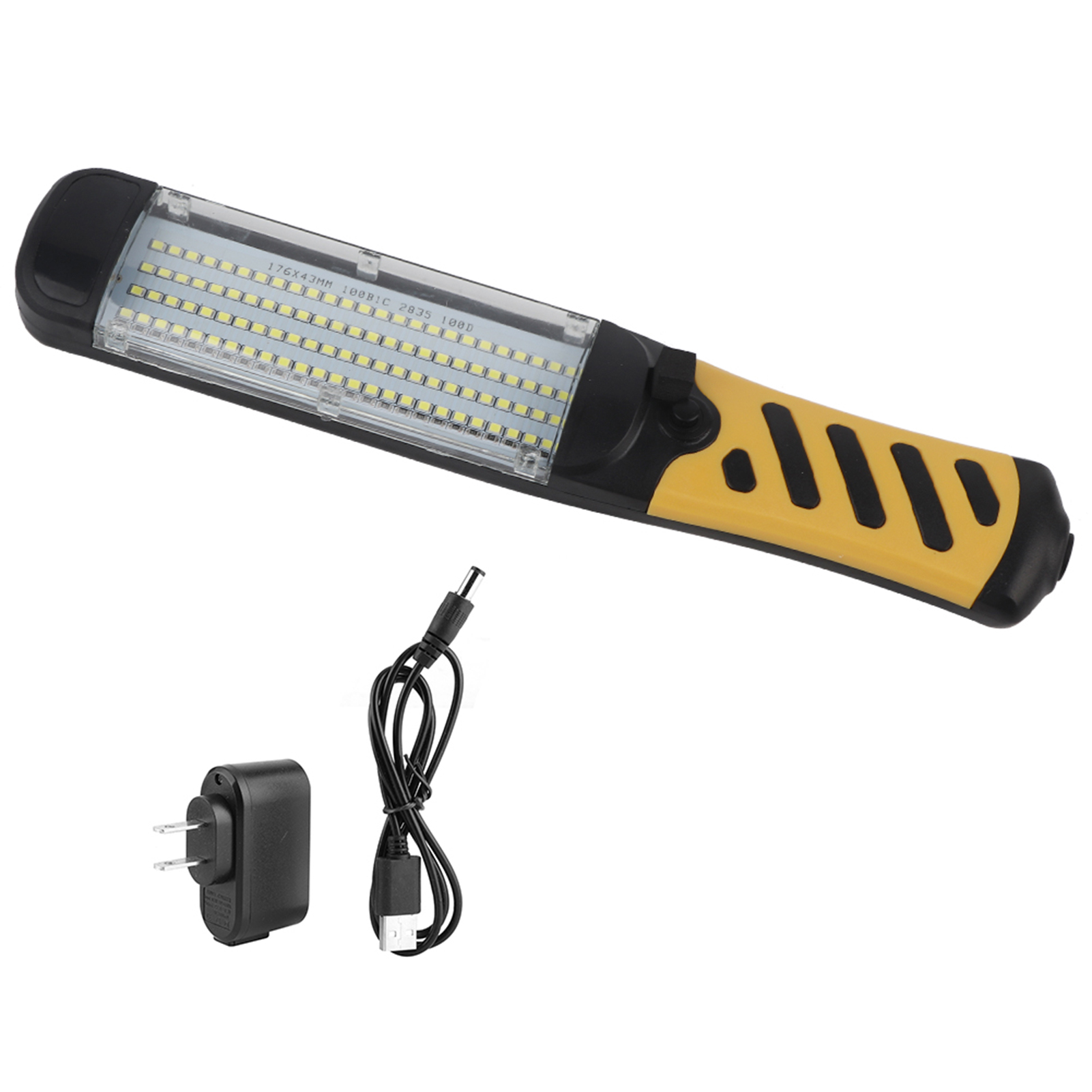 Wiederaufladbare 100-led-cob-lampe Für Autoreparaturen, Camping, Notfälle, 110–250 V, Leistungsstarke Tragbare Beleuchtung