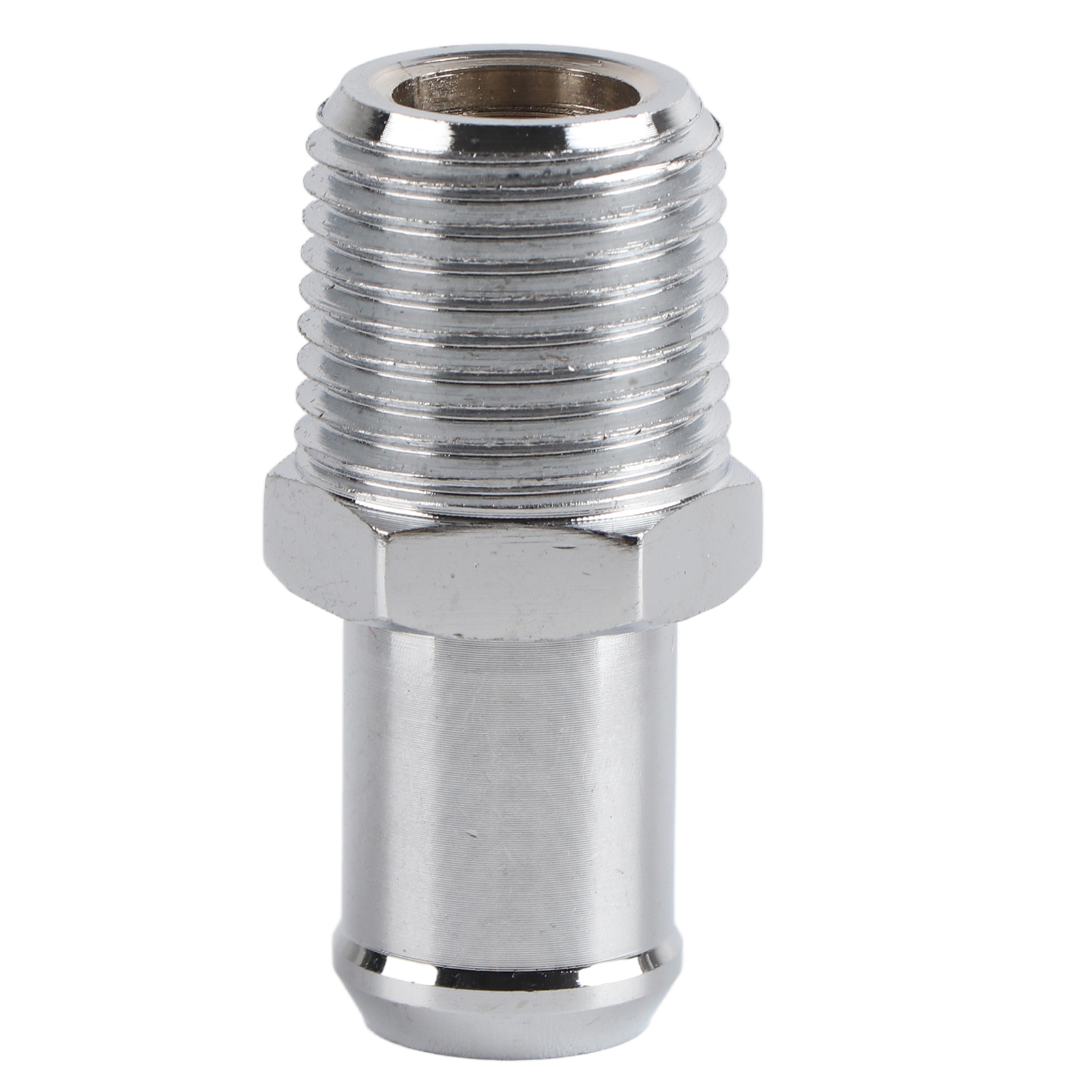 1/2" Npt 5/8" Schlauchanschluss Aus Verchromtem Metall Für Heizungs-ansaugkrümmer-schlauch Für Chevy