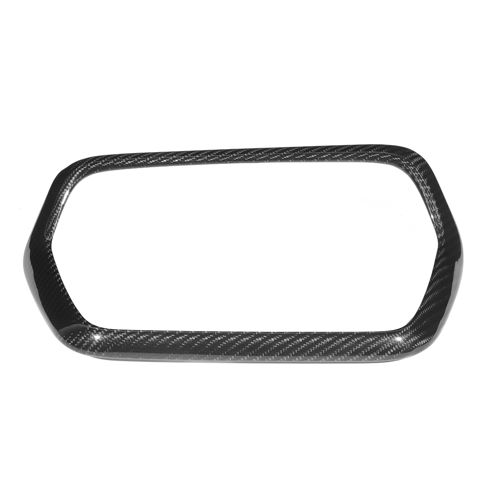 Mittelkonsolenrahmenaufkleber Aus Kohlefaser Für Chevrolet Camaro 2016–2019, Navigationsblende, Individualisierungszubehör
