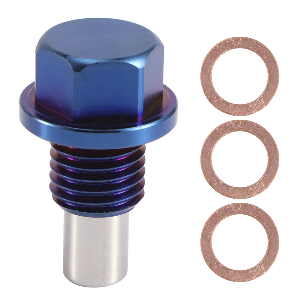 Magnetische Ölwannenablassschraube Aus Aluminiumlegierung, M12x1,5-anschlussadapter