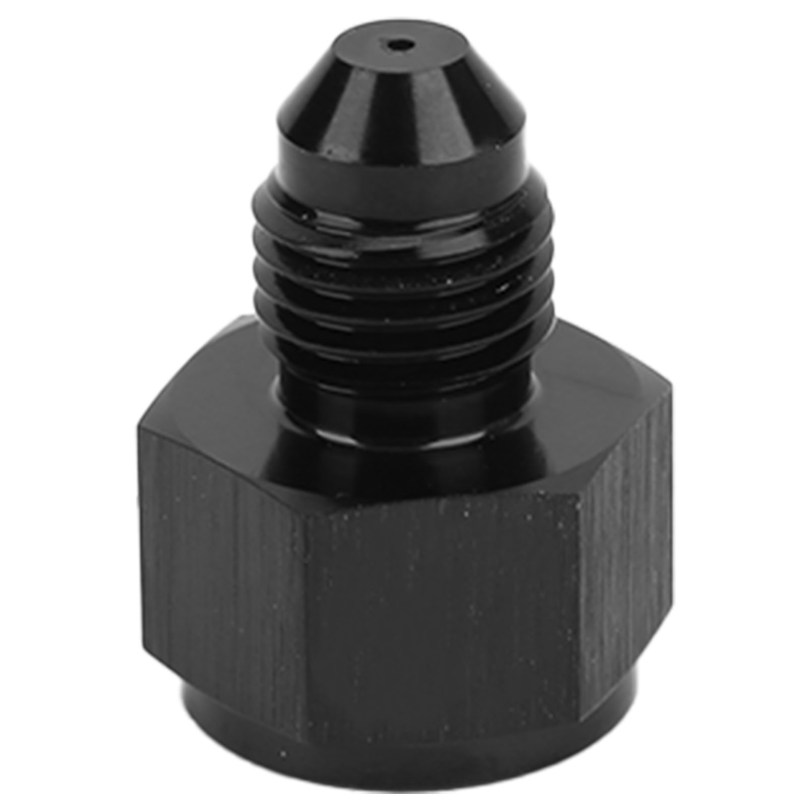 Universeller Öldrosselanschluss -4an Innen- Auf Außengewinde, Schwarzer Adapter Aus Baustahl Für Turbolader