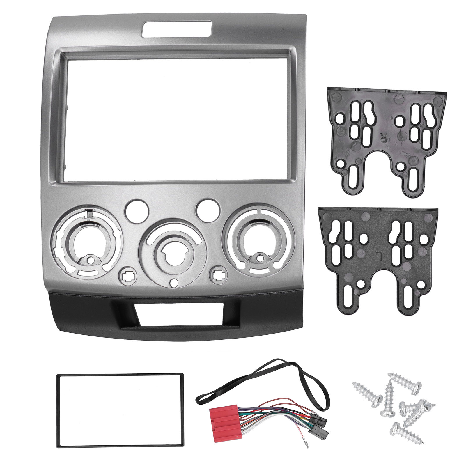 2-din-radioeinbausatz Für Ford Everest/ranger – Gps-autoradio-blende Mit Abdeckung