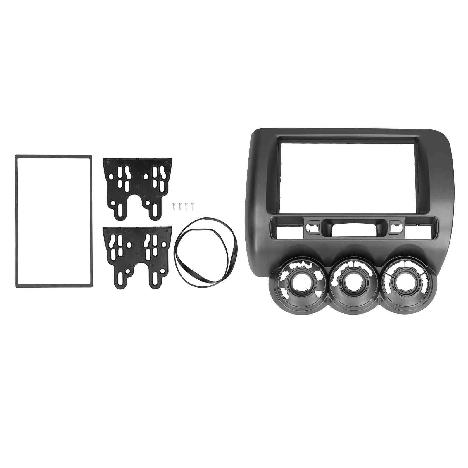 2din Stereo-dvd-radio-audio-navigationsrahmen Für Honda Fit/jazz 02-08, Manuelle Klimaanlage, Rechtslenker (rhd)