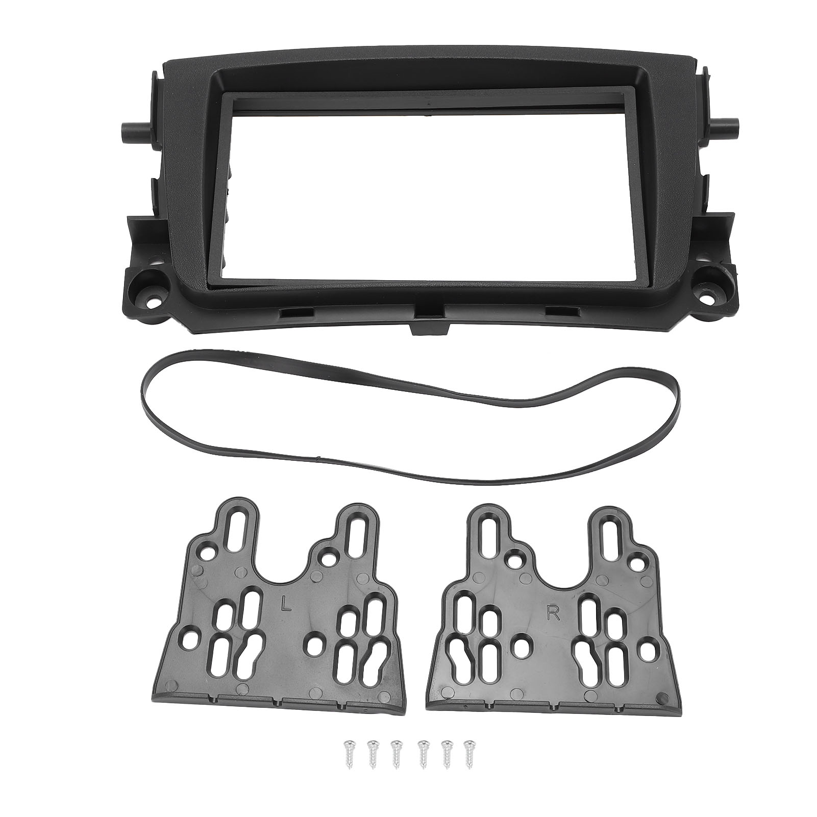 2-din-autoradio-blende Mit Cd-player Und Abs-abdeckung Als Ersatz Für Mercedes-benz Smart Fortwo (2011)