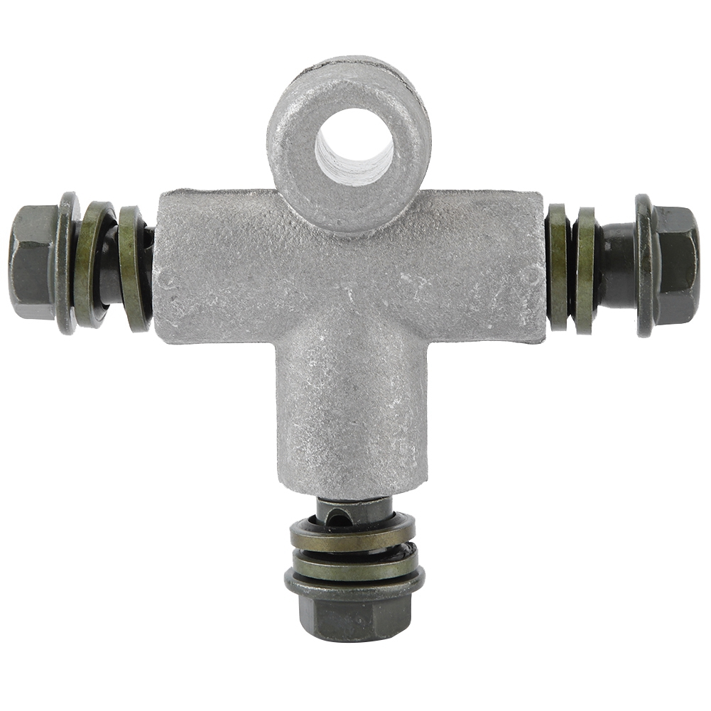 10-mm-hydraulikbremsschlauch-t-stück Für Motorrad/atv, 3-wege-stahladapter