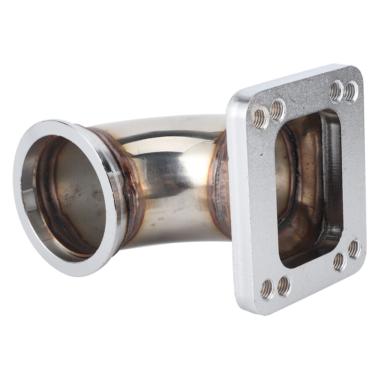 90°-bogen T3 T4 Turbo-auspuffflanschanschluss 64 Mm/2,5 Zoll Ersatzteil