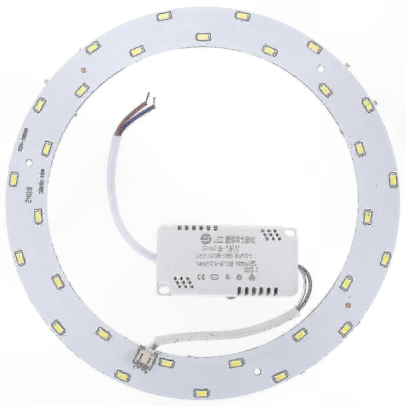 Runde Magnetische Leuchte Mit 30 Leds, 15 W Smd, 220–240 V, Energieeffiziente Beleuchtung