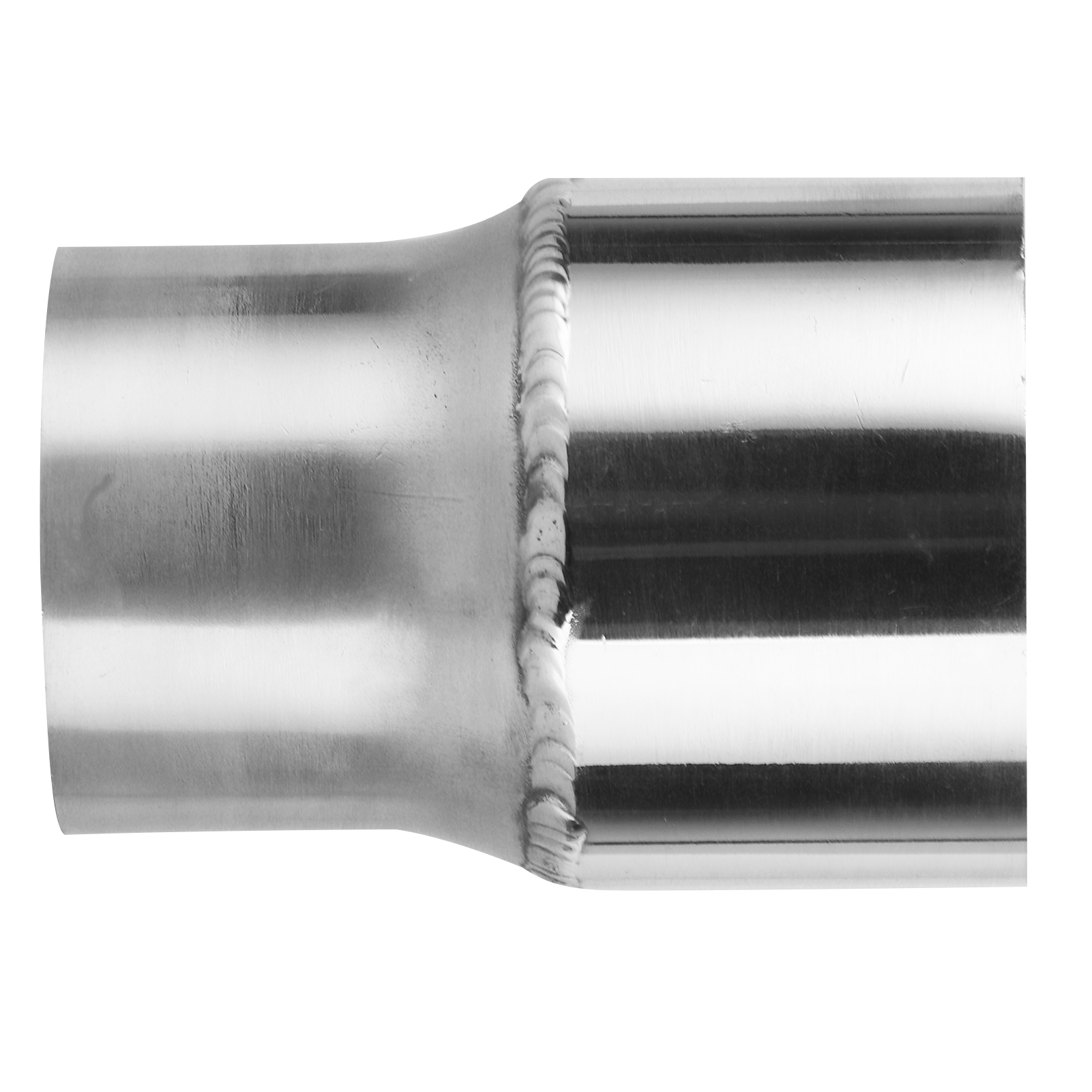 Universelles 2,5-3 Zoll Auspuffreduzierstück Aus Aluminiumlegierung, Verschleiß- Und Korrosionsbeständig
