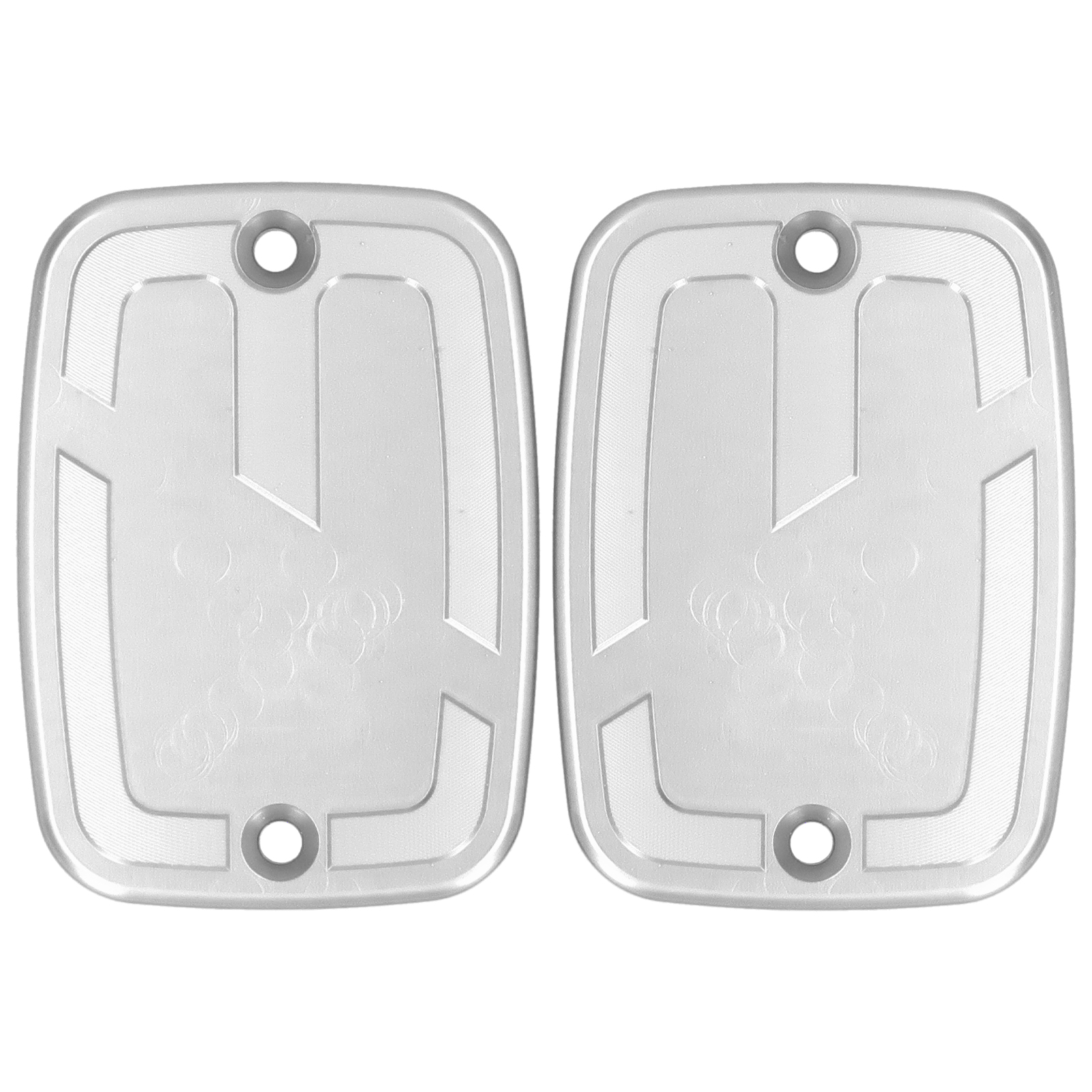 2 Stück Motorrad-bremsflüssigkeitsbehälterdeckel/kraftstofftankdeckel, Kompatibel Mit C400gt 2019-2021 Titanium