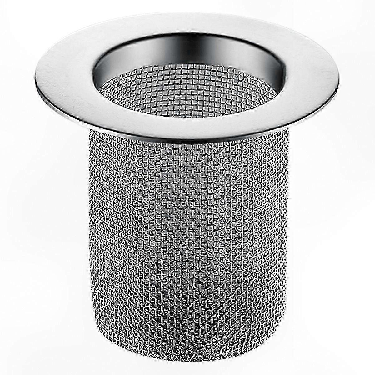 Spülbeckensieb Aus Edelstahl Zum Schutz Des Abflusses, Schmutzfilter Für Die Küchenspüle, Robustes Abflussgitter, Langlebiges Sanitärzubehör