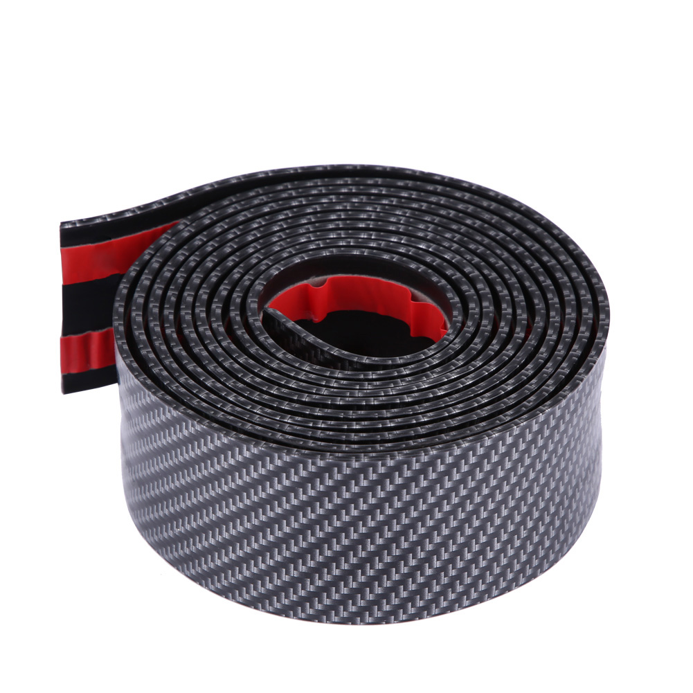 Carbon-gummiaufkleber Für Universellen Türschwellerschutz (5x250cm)