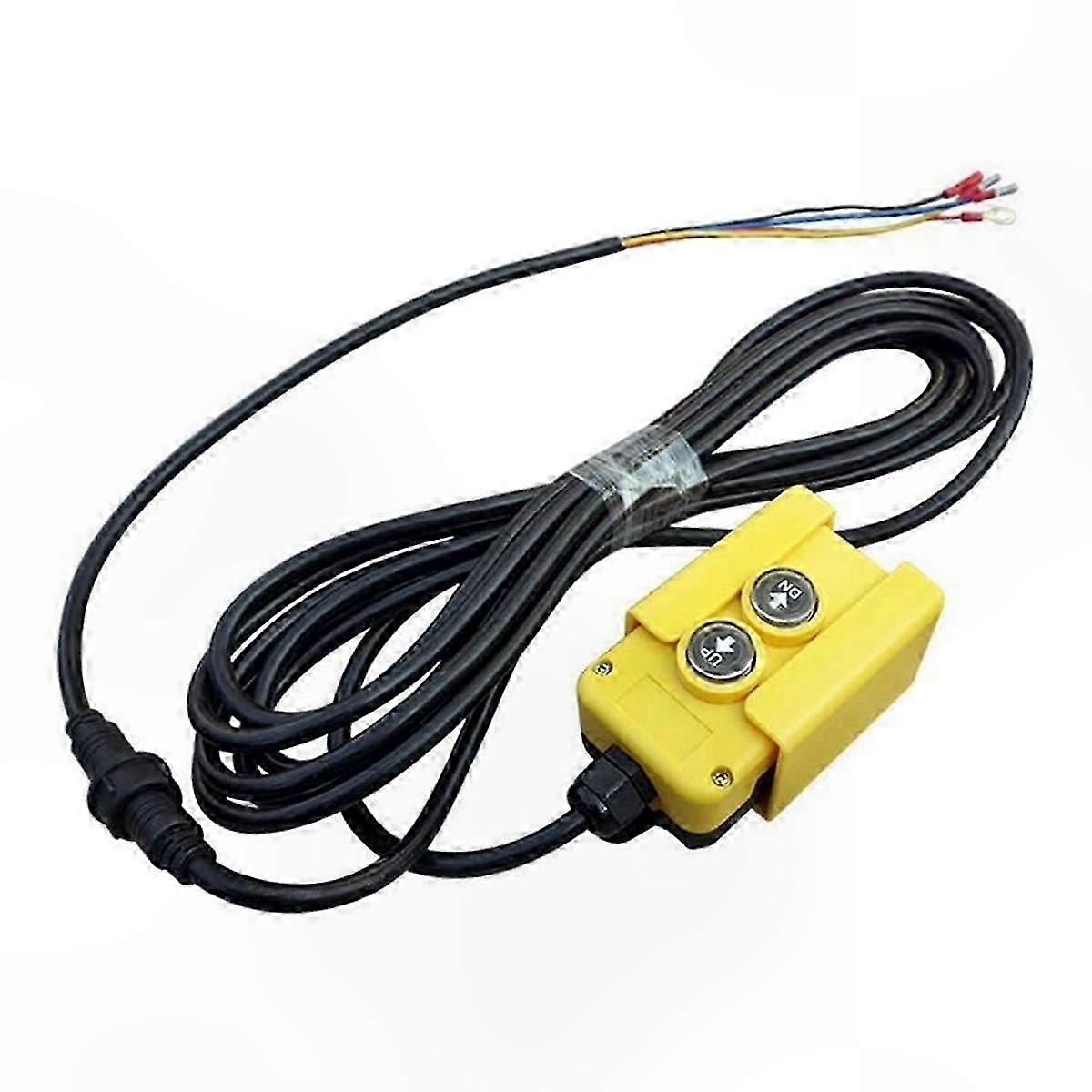 12-v-einstufen-hydraulikzylinder Mit Fernbedienung Für Traktor-muldenkipper, Ferngesteuerte Ölpumpe, 4-adriger Anschluss, Anhängerlader