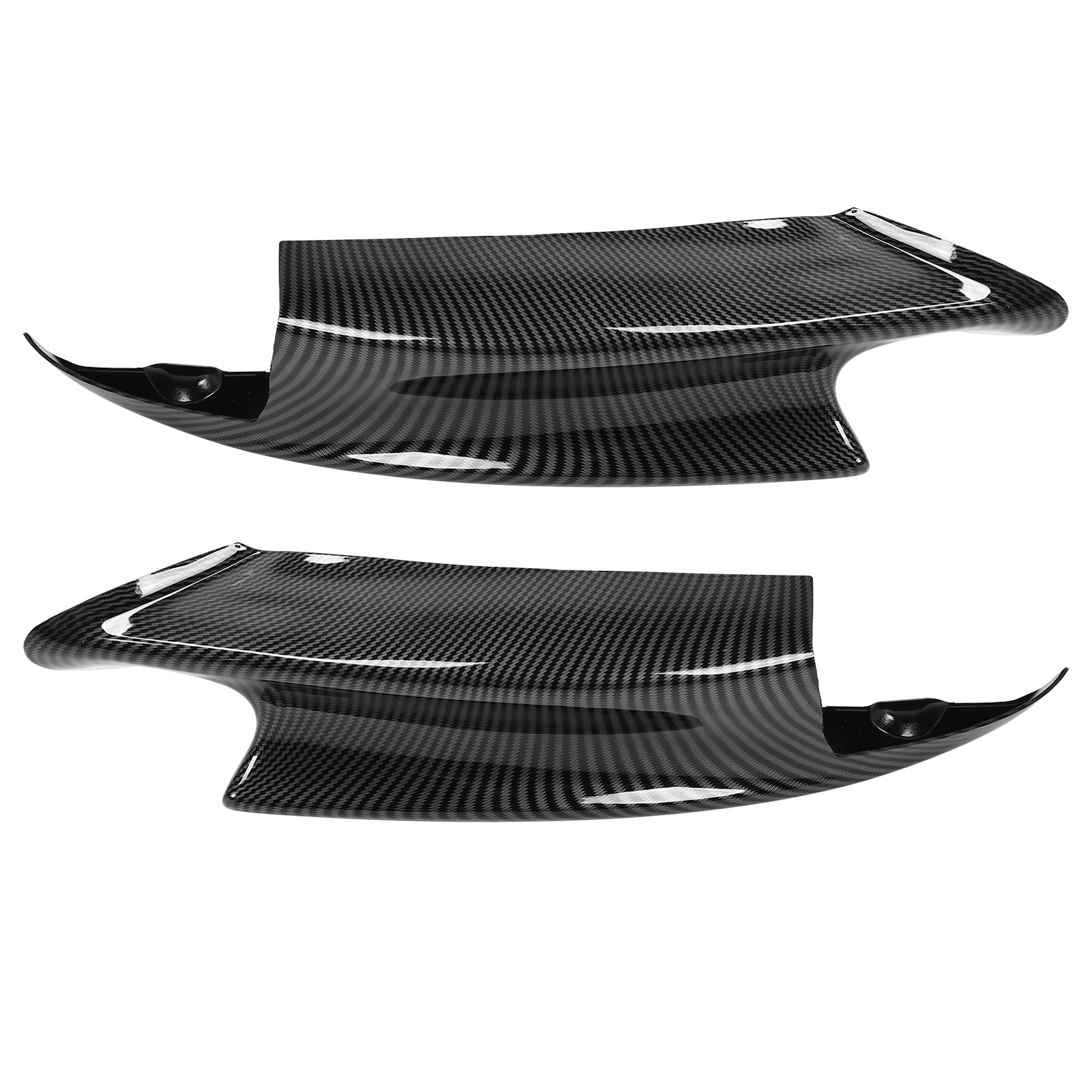 Frontstoßstangen-paar Spoilerlippe Deflektor Splitter Carbon-optik Für E90 E92 E93 M3 2007-2012