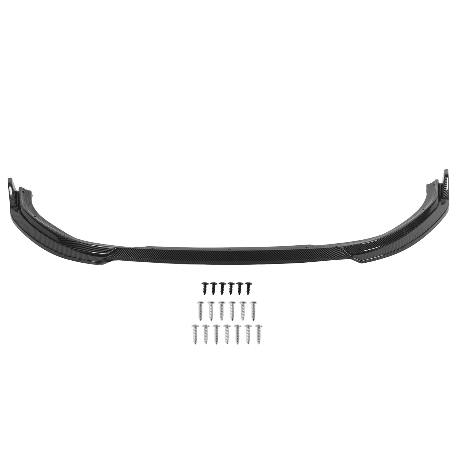 K·seek Design 3-teiliges Frontstoßstangenset, Carbonfaser-optik, Kompatibel Mit Standard Mk6 Aw 2018-2021