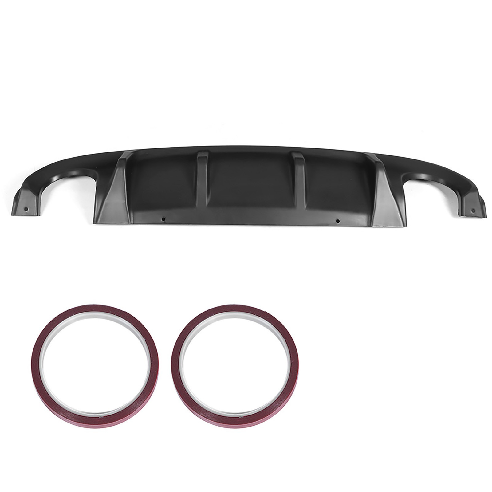 Heckstoßstangendiffusor In Mattschwarz Für Infiniti Q50 Q50s 2014-2017