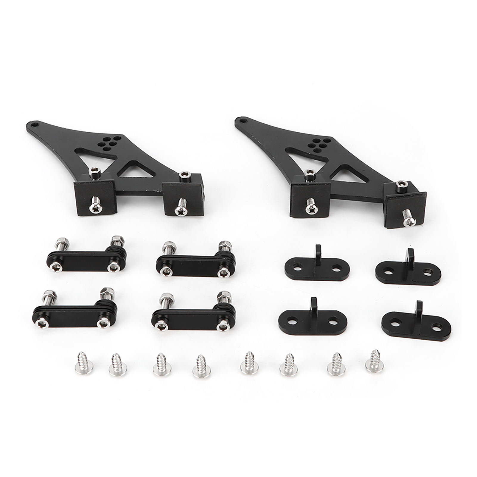 5" Universal Cnc Aluminium Renn-heckflügelhalterungen, Kofferraum-montagesatz
